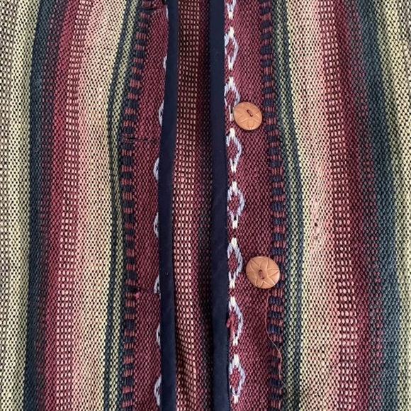 Venezia Multicolor Striped Fabric - Picture 2 of 3